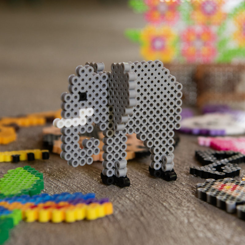 Perler Bead Crafts at Camp