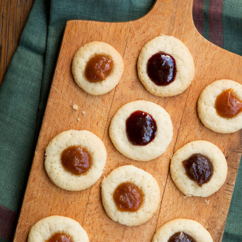 Blackberry Farm Jam Drop Cookies