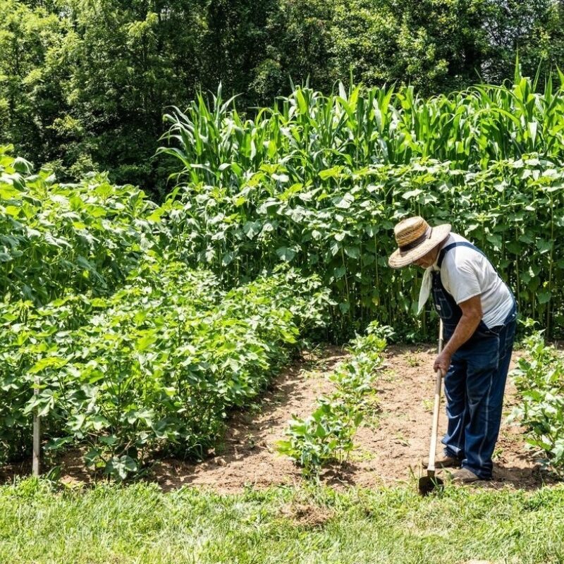 Prepping Tobacco Beds