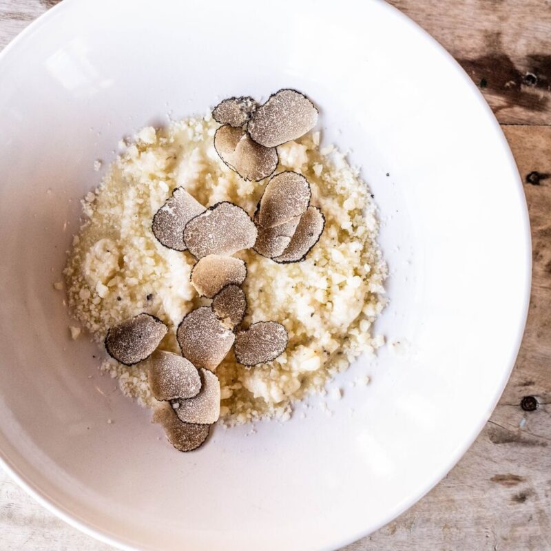 Ricotta Cavatelli with Black Truffle