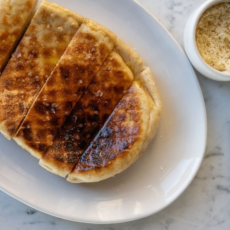 Grilled Sourdough Flatbread