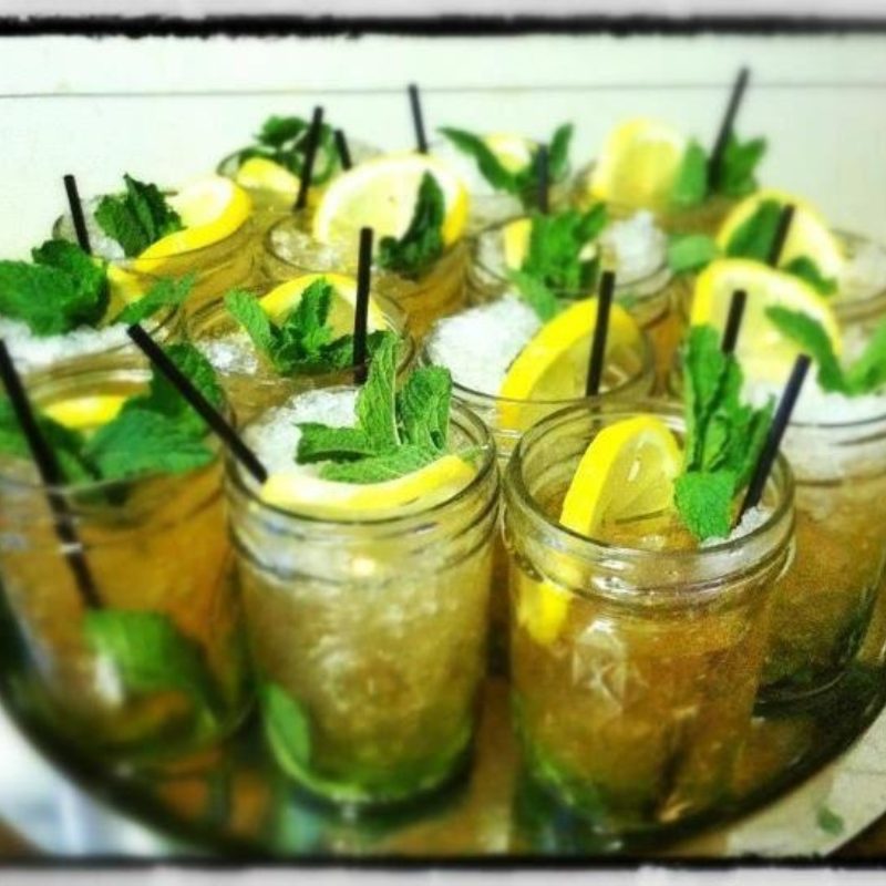 Mint Julep Sweet Tea