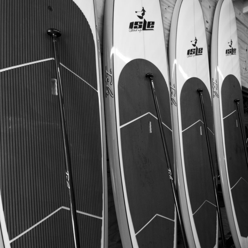 Paddleboarding in the Mountains