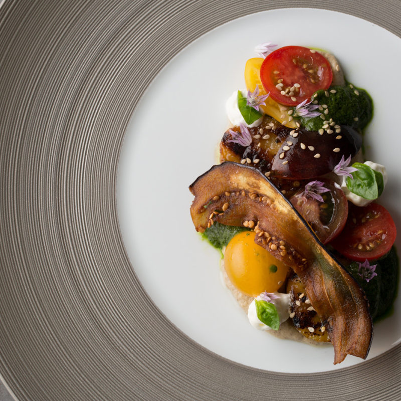 Honey Roasted Eggplant