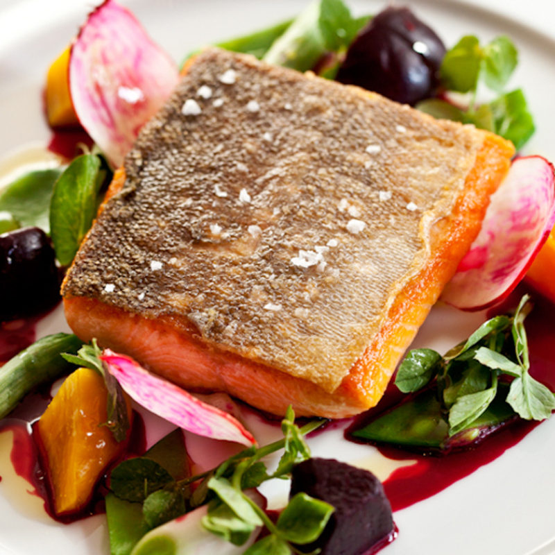 Le Creuset Kitchen Sessions with Chef Joseph Lenn and Roasted Arctic Char