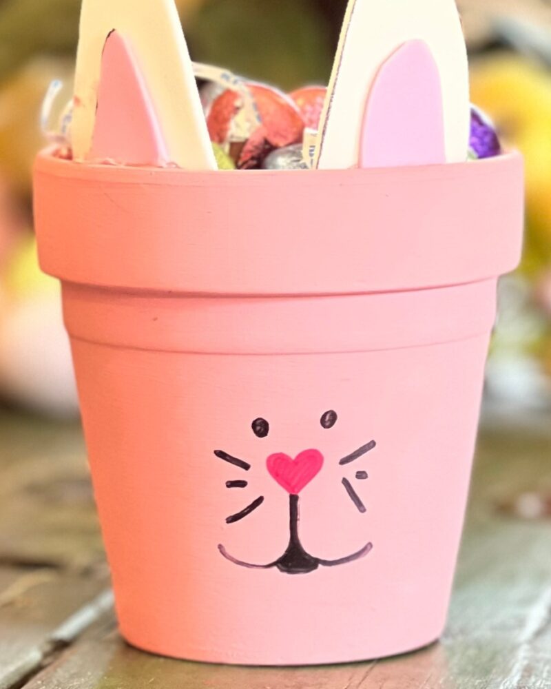 Camp Blackberry Bunny Planter