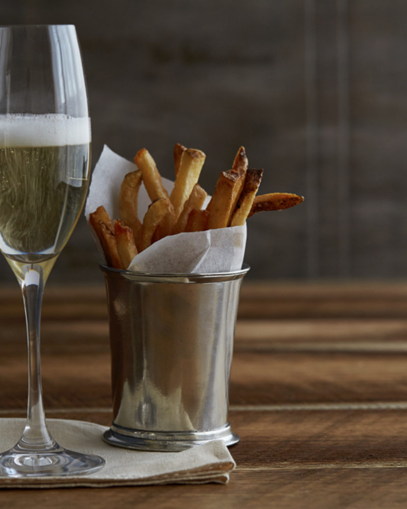 Champagne and French Fries