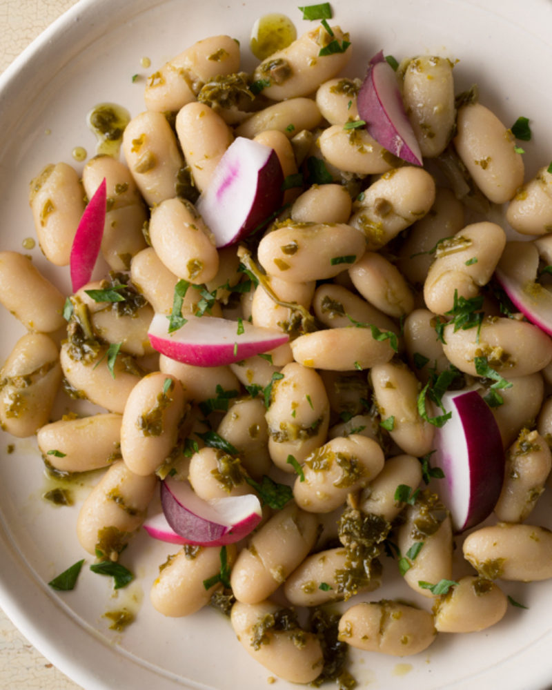 White Bean and Pesto Salad