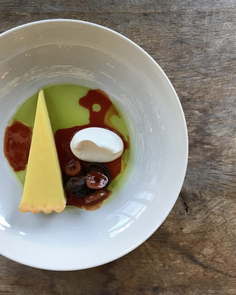 Lemon Tart with Whipped Crème Fraiche