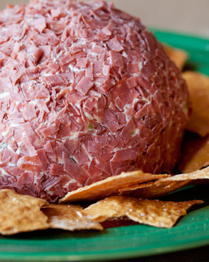 Cheese Ball with Lavosh