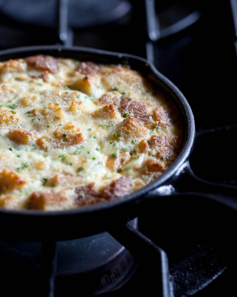 Skillet Cornbread Pudding