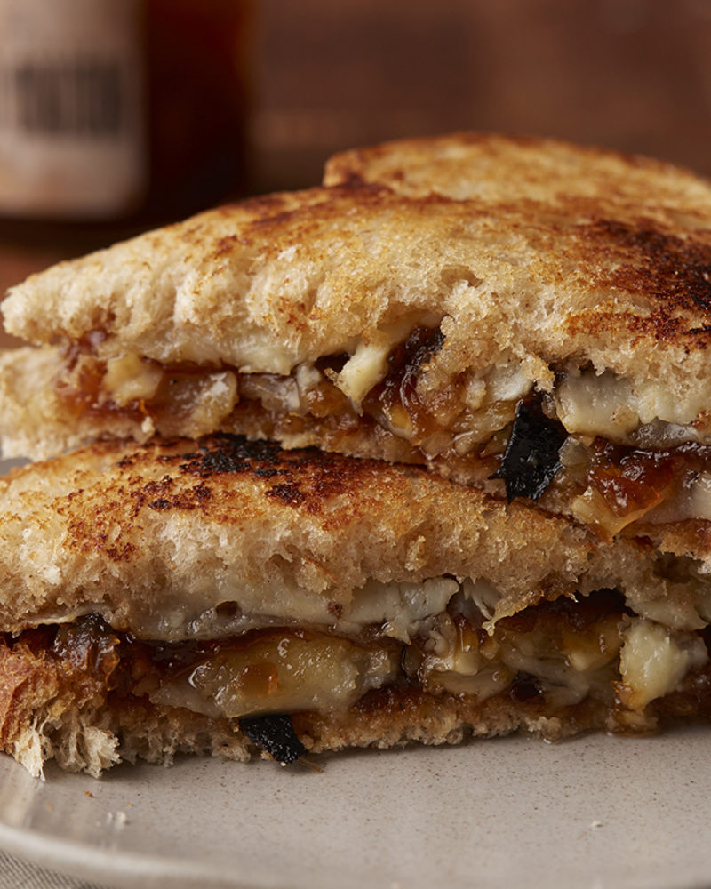 Grilled Cheese with Blackberry Farm Smoked Onion Jam