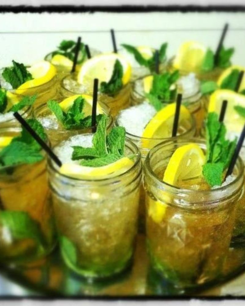 Mint Julep Sweet Tea