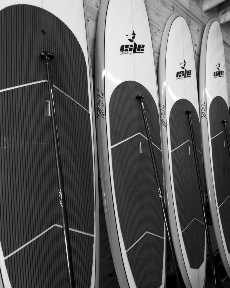 Paddleboarding in the Mountains