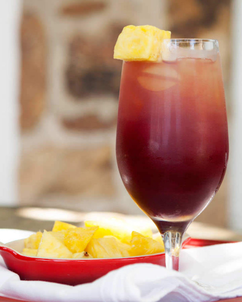 Pomegranate Cranberry Pineapple Punch