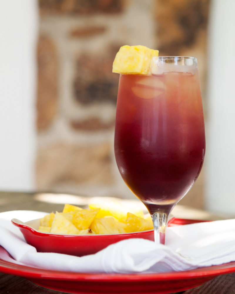 Billys Beverage: Pomegranate Cranberry Pineapple Punch