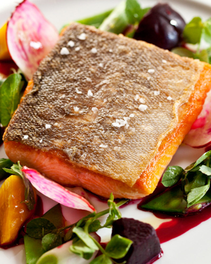 Le Creuset Kitchen Sessions with Chef Joseph Lenn and Roasted Arctic Char