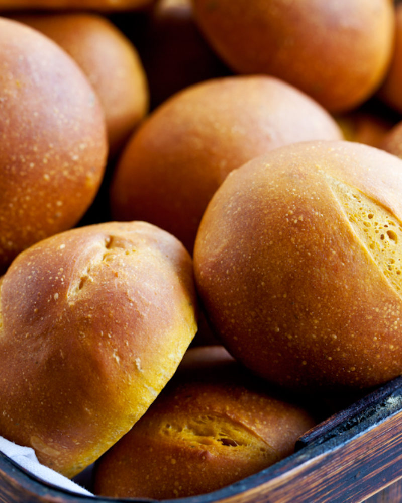 Carrot Thyme Rolls