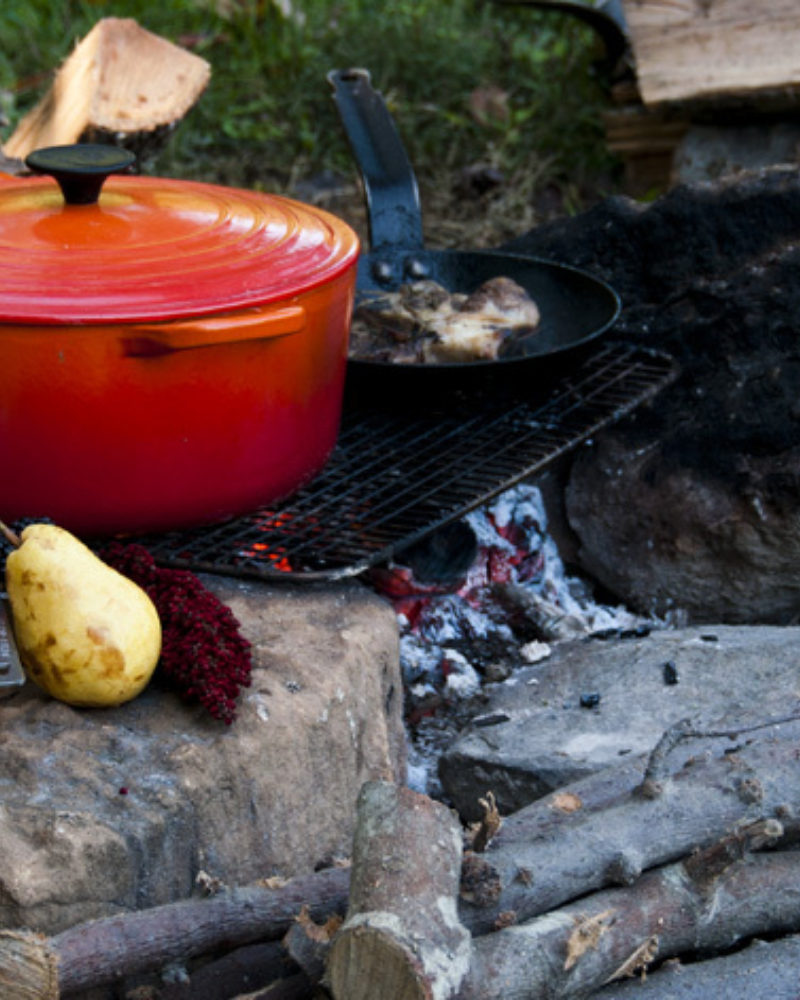 Slow Cooking Over a Fire