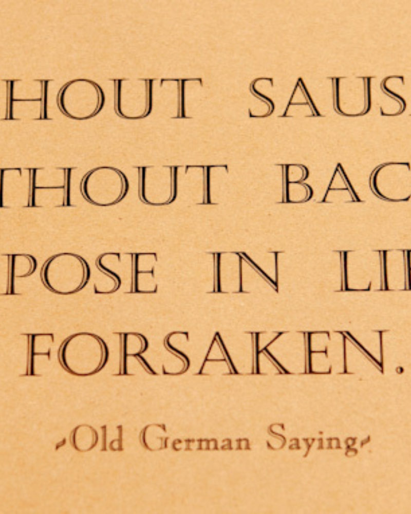 Butcher Shop Philosophy