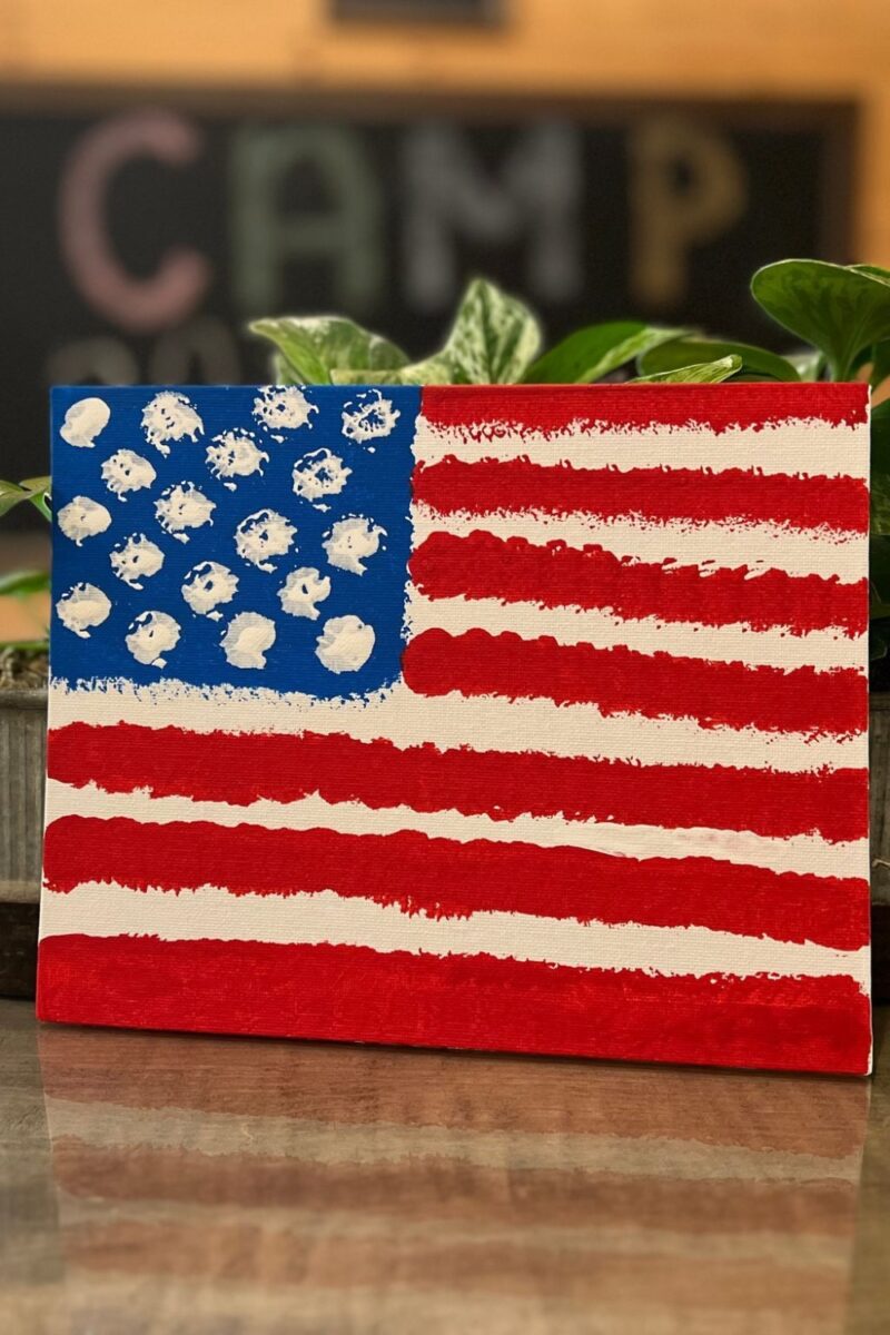 Red, White, Blue and Pom-Pom