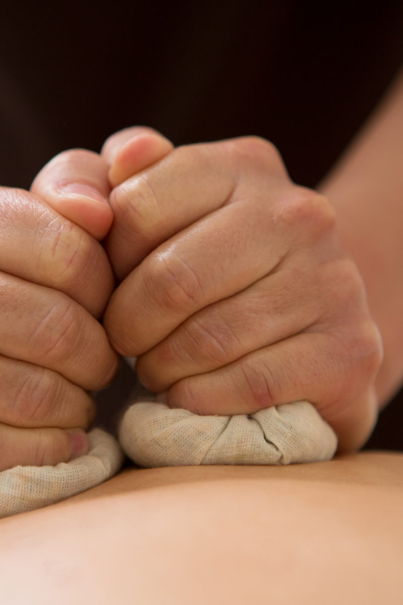 Healing Herbs and Flowers Massage