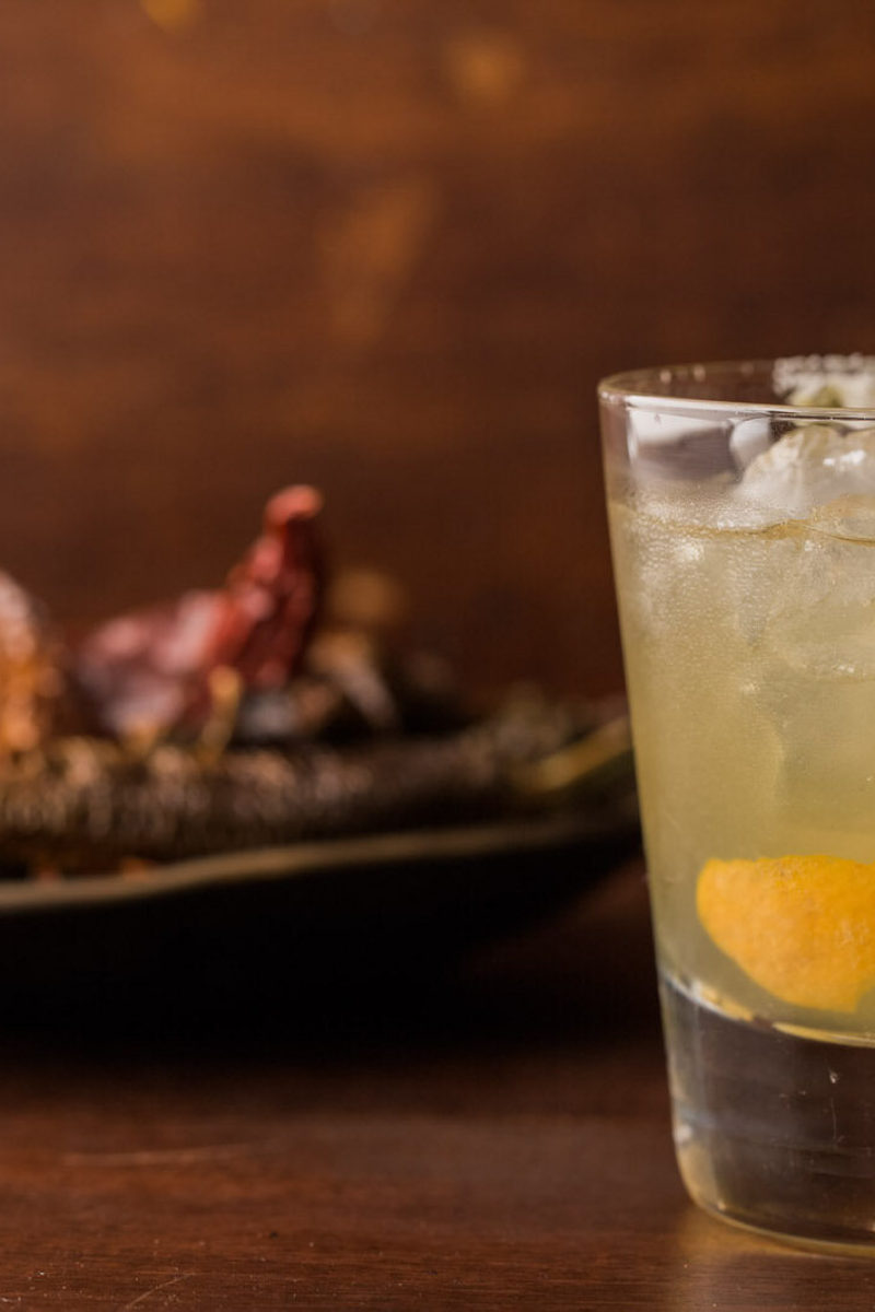 Spicy Garden Pepper Margarita