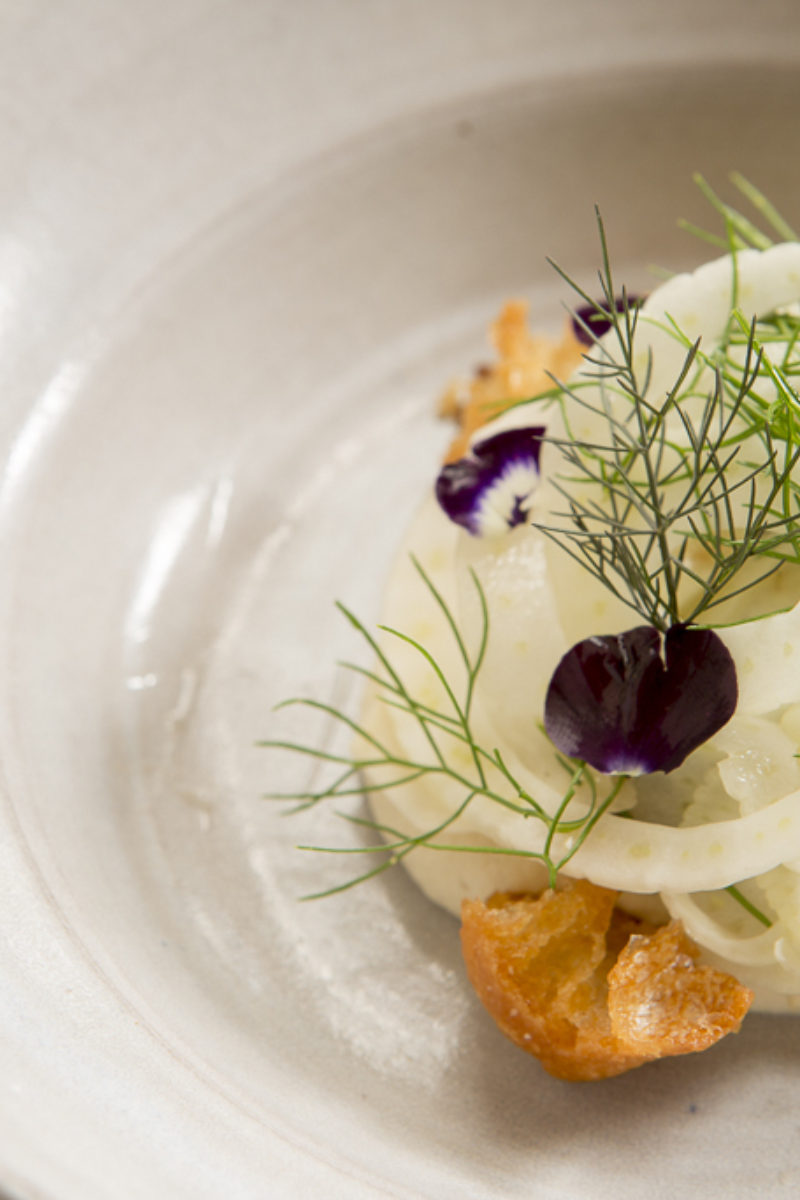 Wild Burgundy Snails with Fennel and Toasted Bread