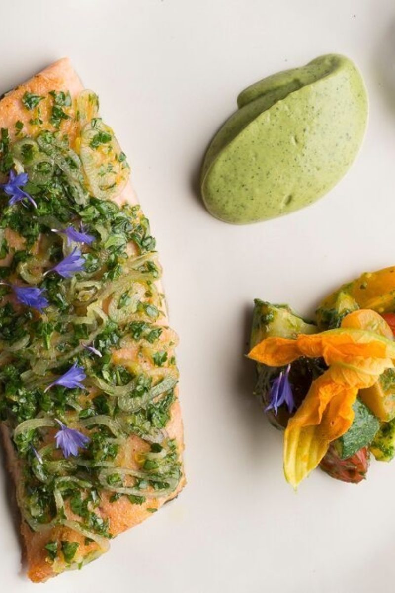 Wood Grilled Trout