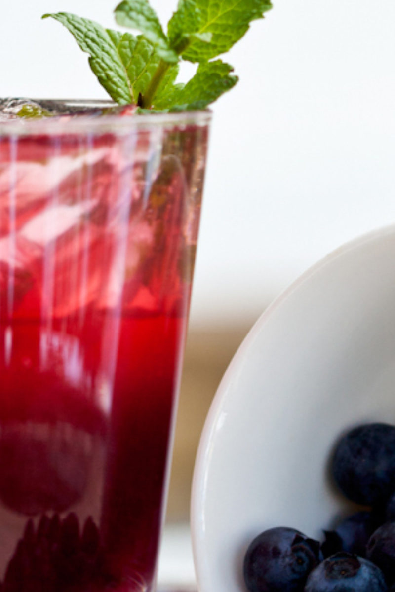 Billy's Beverages: Virgin Blueberry Mojito