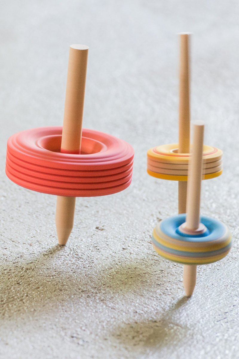 Camp Blackberry Spinning Tops