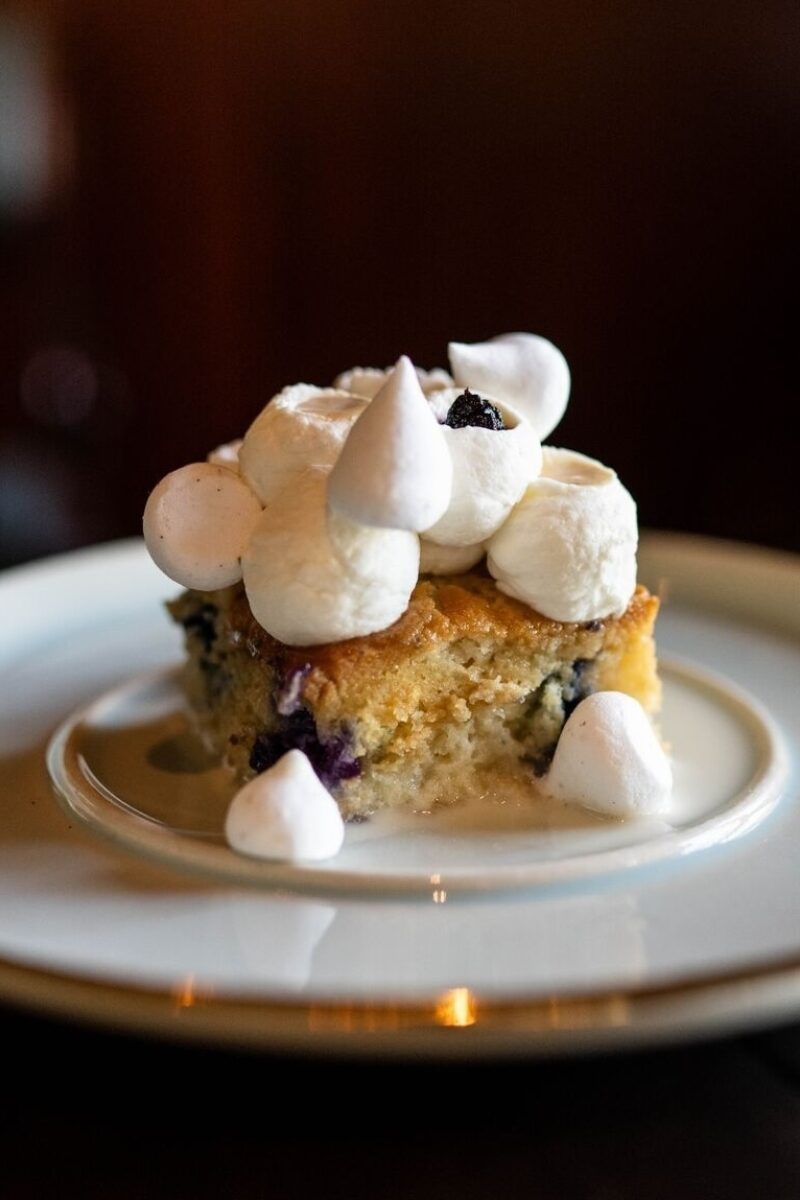 Blueberry Lavender Tres Leches