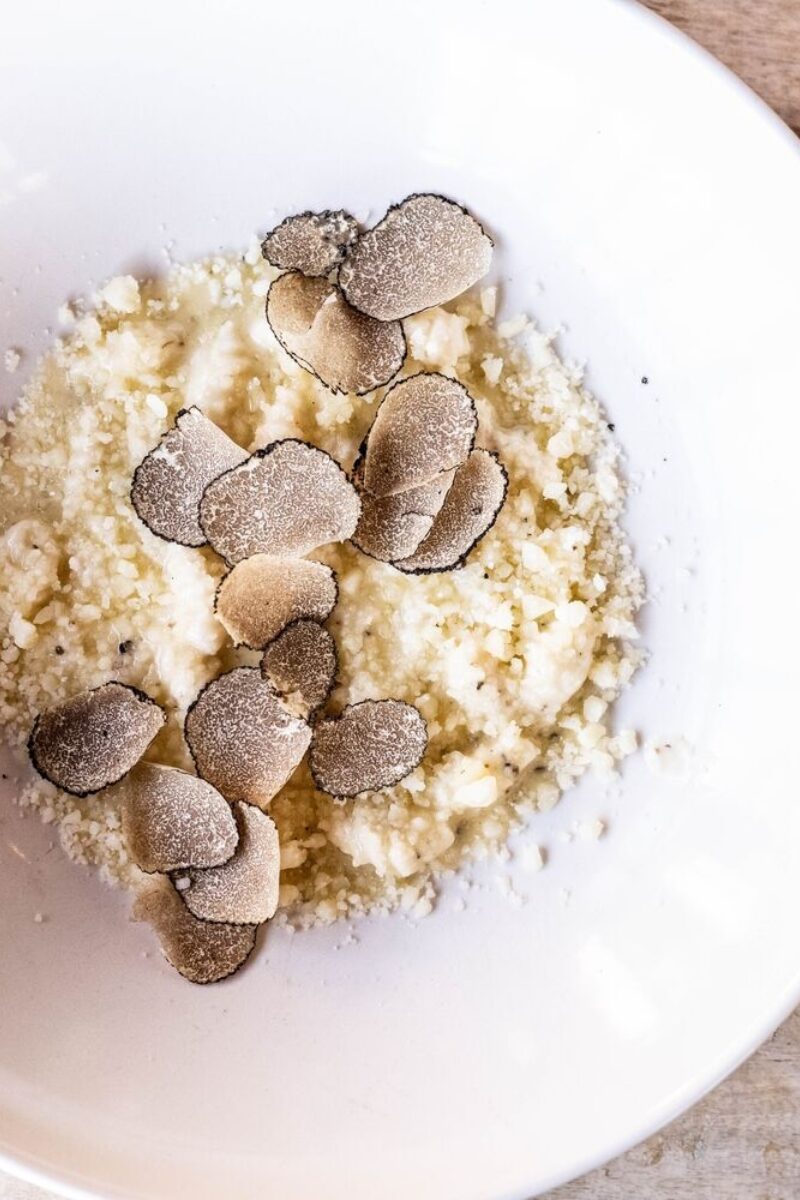 Ricotta Cavatelli with Black Truffle