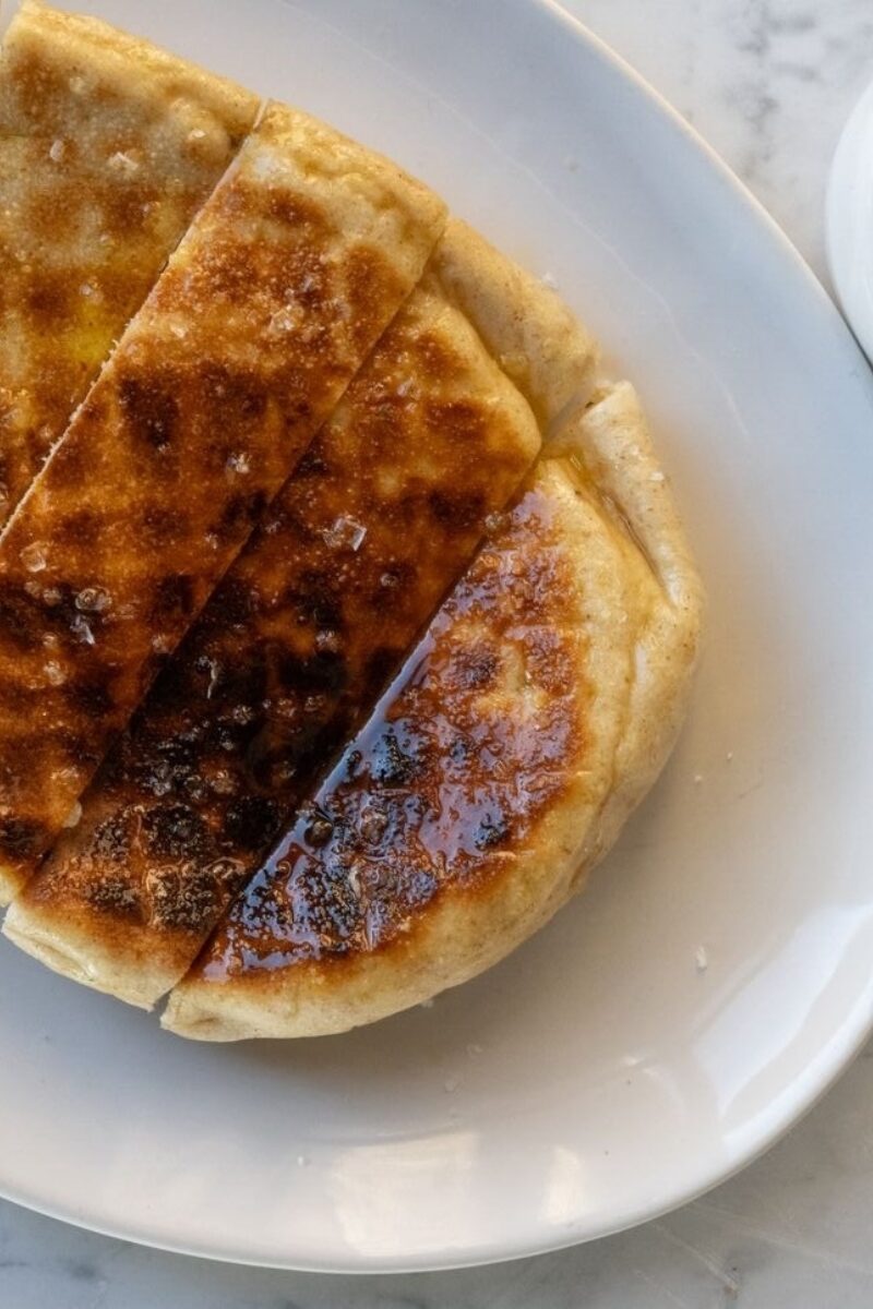 Grilled Sourdough Flatbread