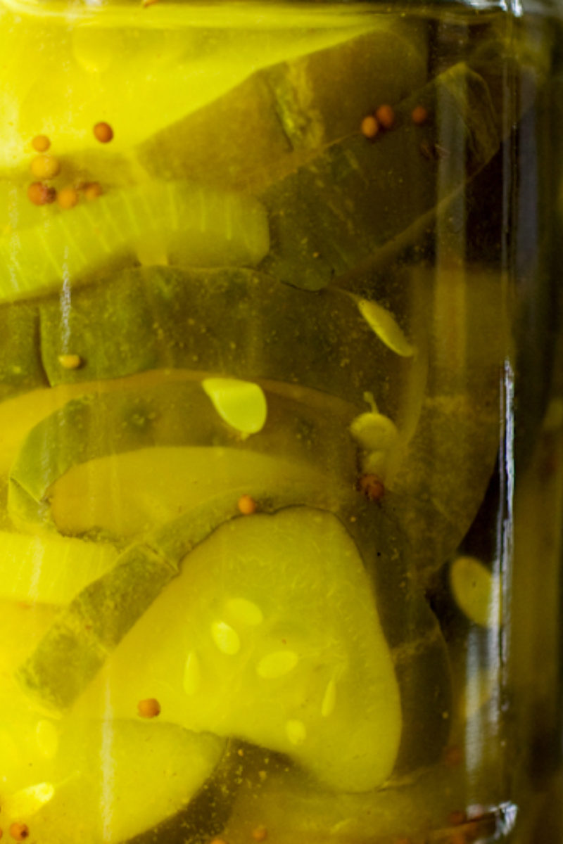 Bread and Butter Pickles from our new cookbook
