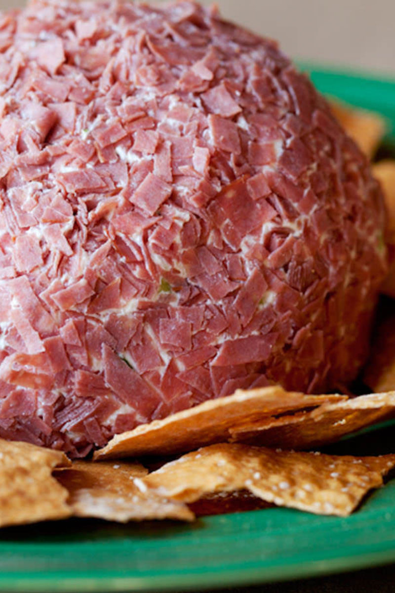 Cheese Ball with Lavosh