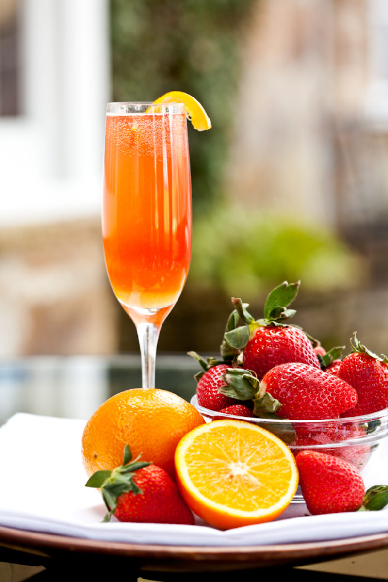 Virgin Orange Strawberry Mimosa