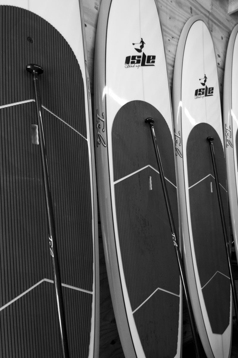 Paddleboarding in the Mountains