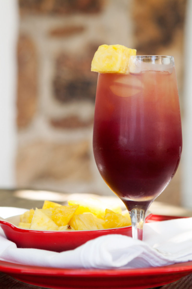 Billys Beverage: Pomegranate Cranberry Pineapple Punch