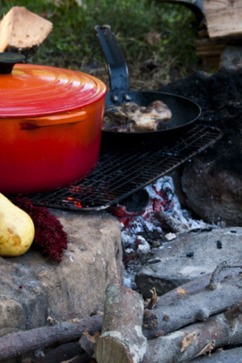 Slow Cooking Over a Fire