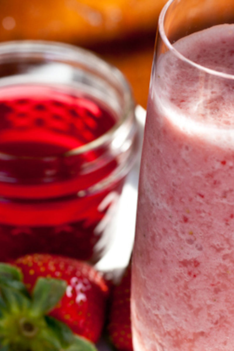 Strawberry Cranberry Smoothie