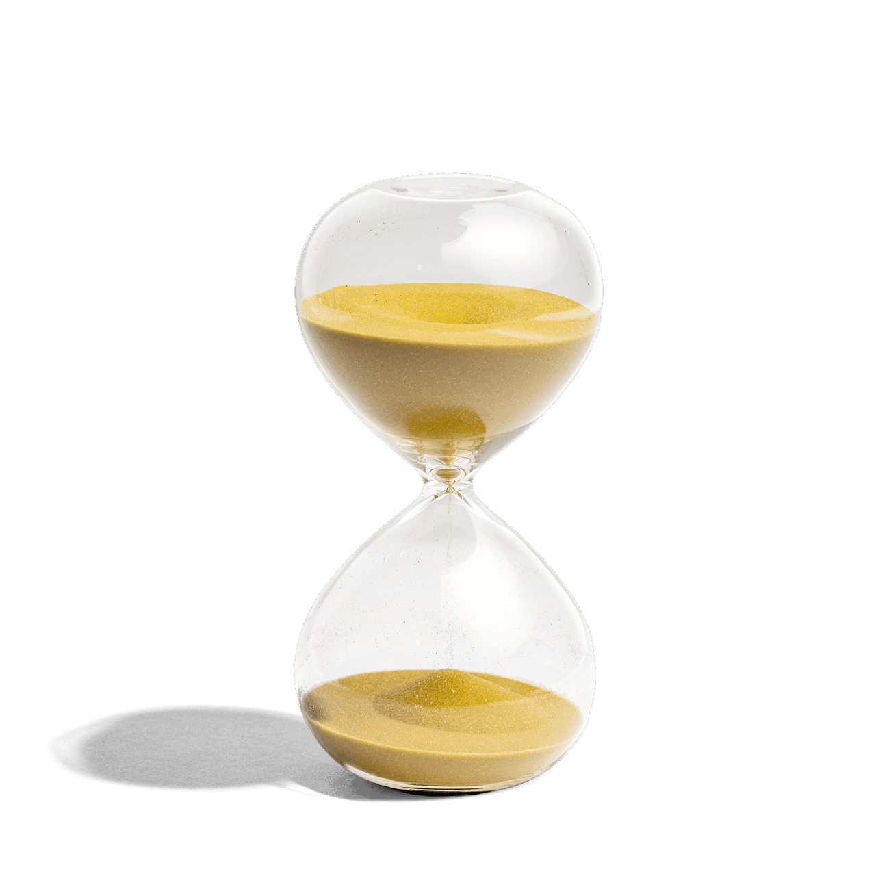Handblown Hourglass