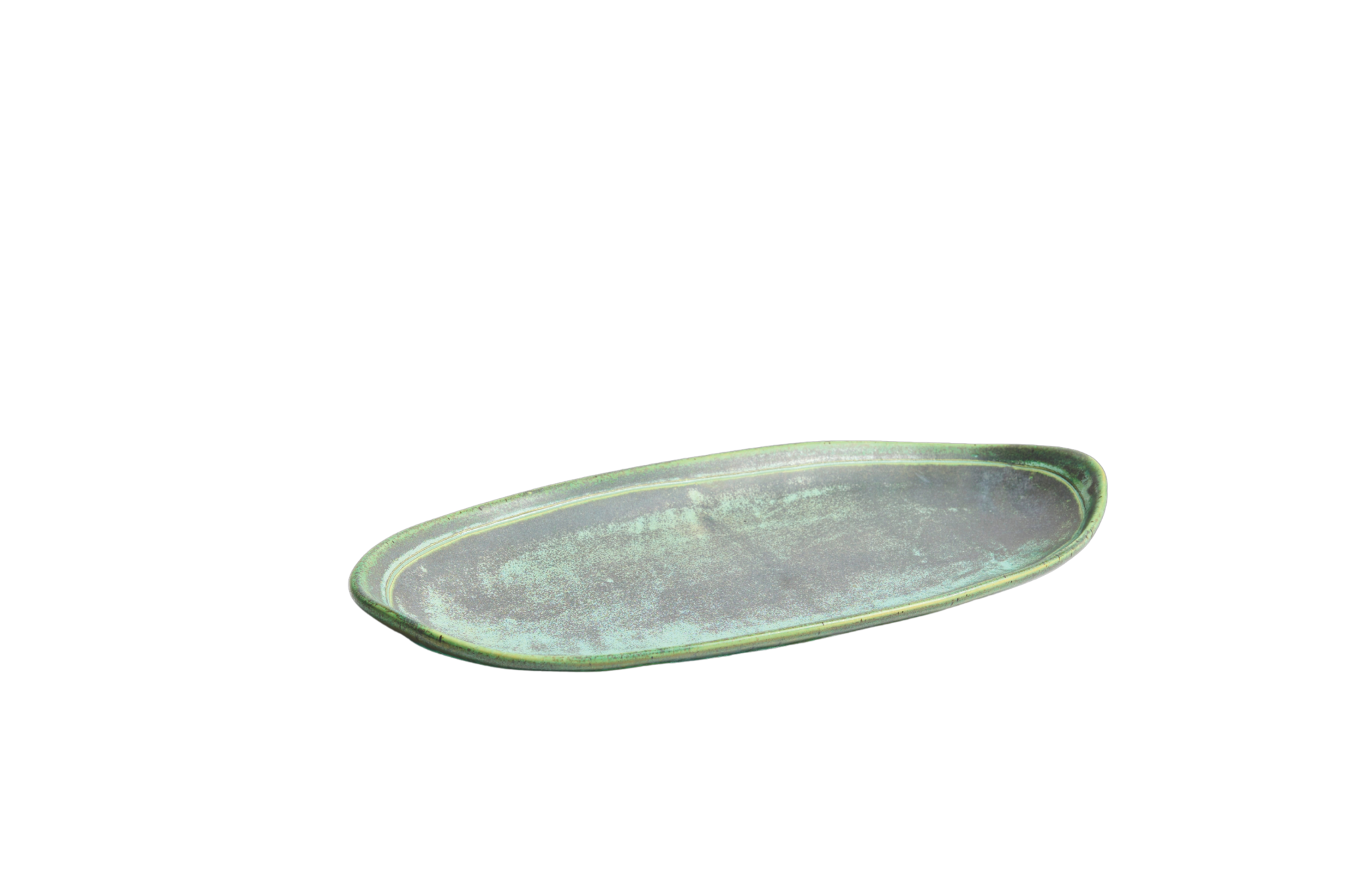 Verdigris Oval Platter