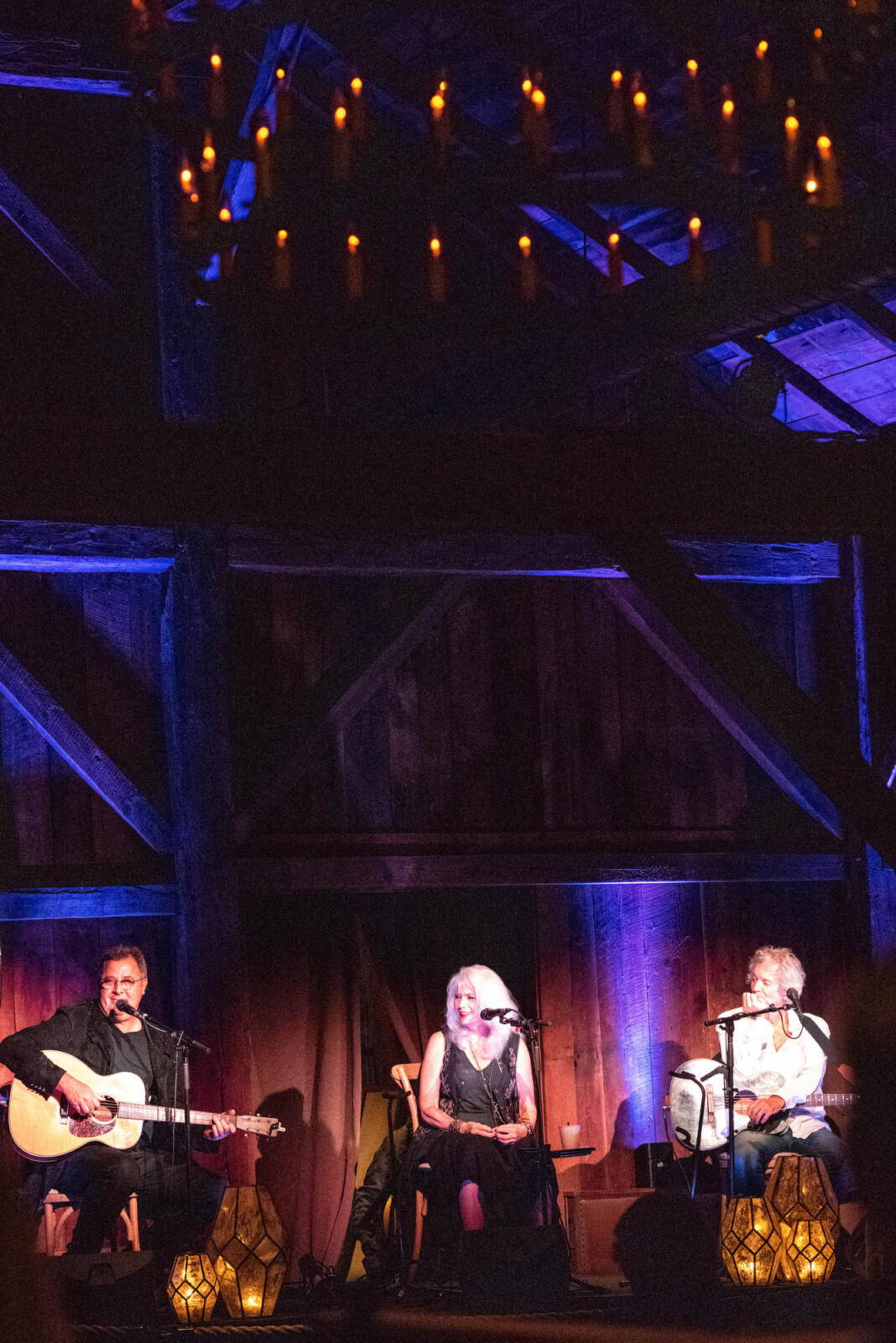 Vince Gill, Emmylou Harris and Rodney Crowell | Bramble Hall Amphitheater | 2020 | by Sarah Rau