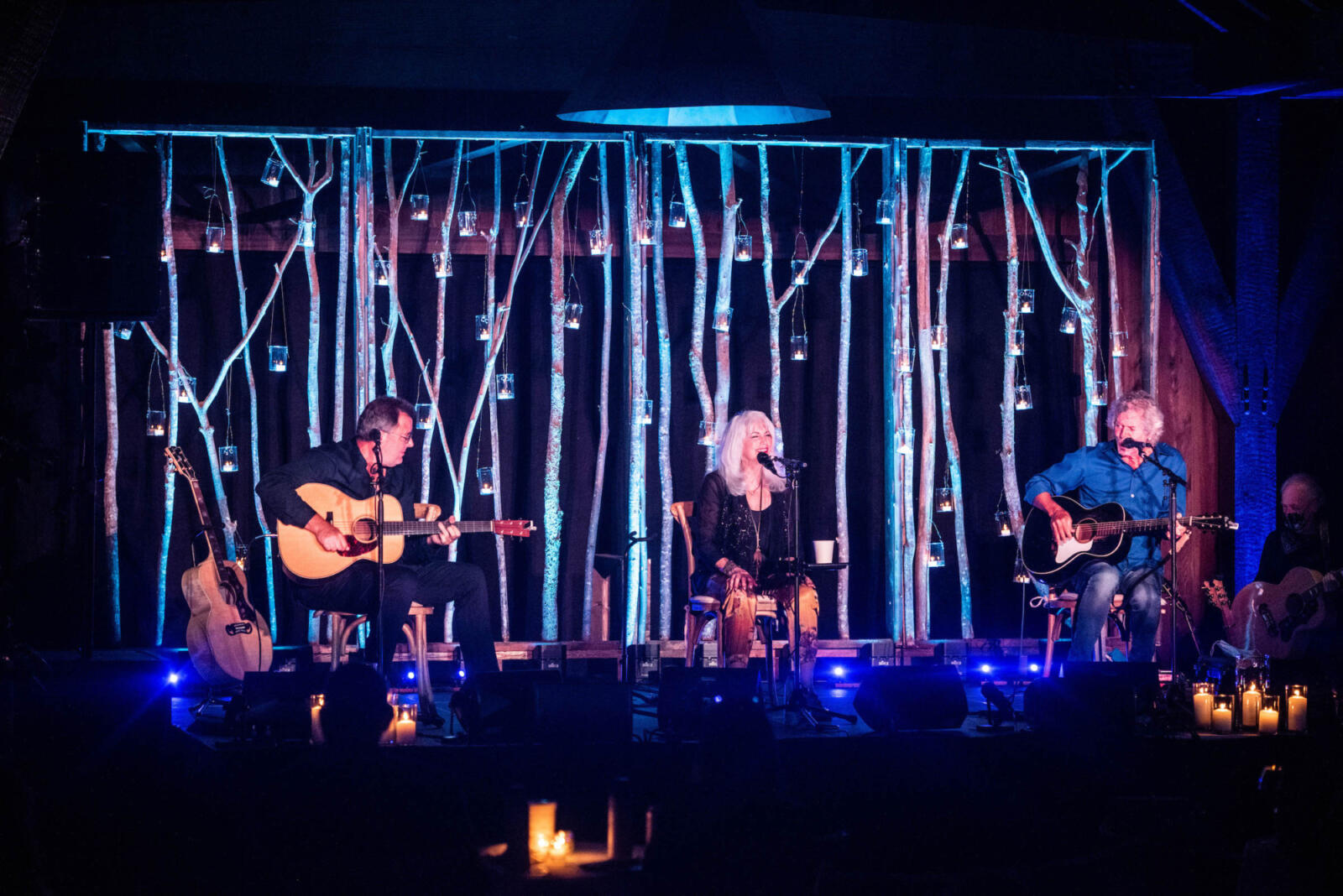 Vince Gill, Emmylou Harris and Rodney Crowell | Bramble Hall Amphitheater | 2020 | by Sarah Rau