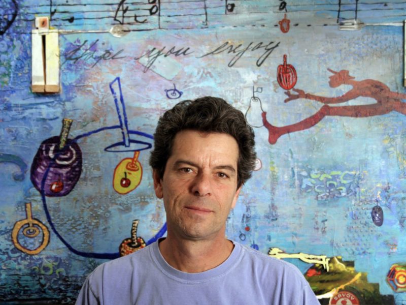 Andy Saftel with Roy Milner