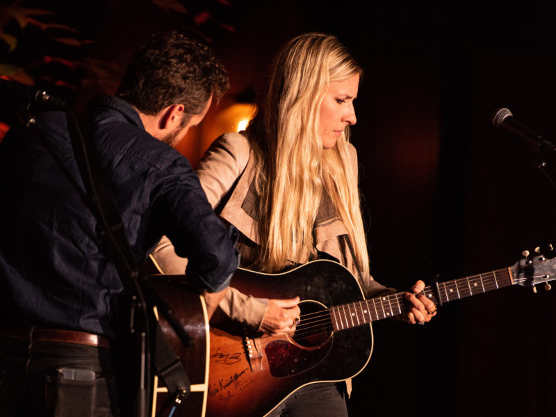 Holly Williams with Mary Celeste Beall