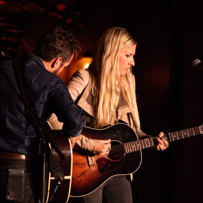 Holly Williams with Mary Celeste Beall