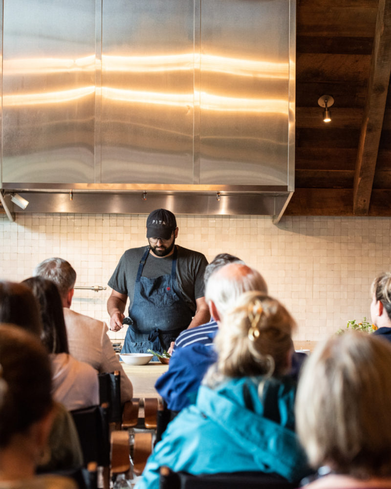 Alon Shaya with Andy Chabot and Cassidee Dabney