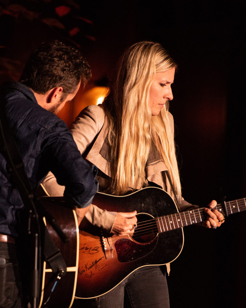 Holly Williams with Mary Celeste Beall